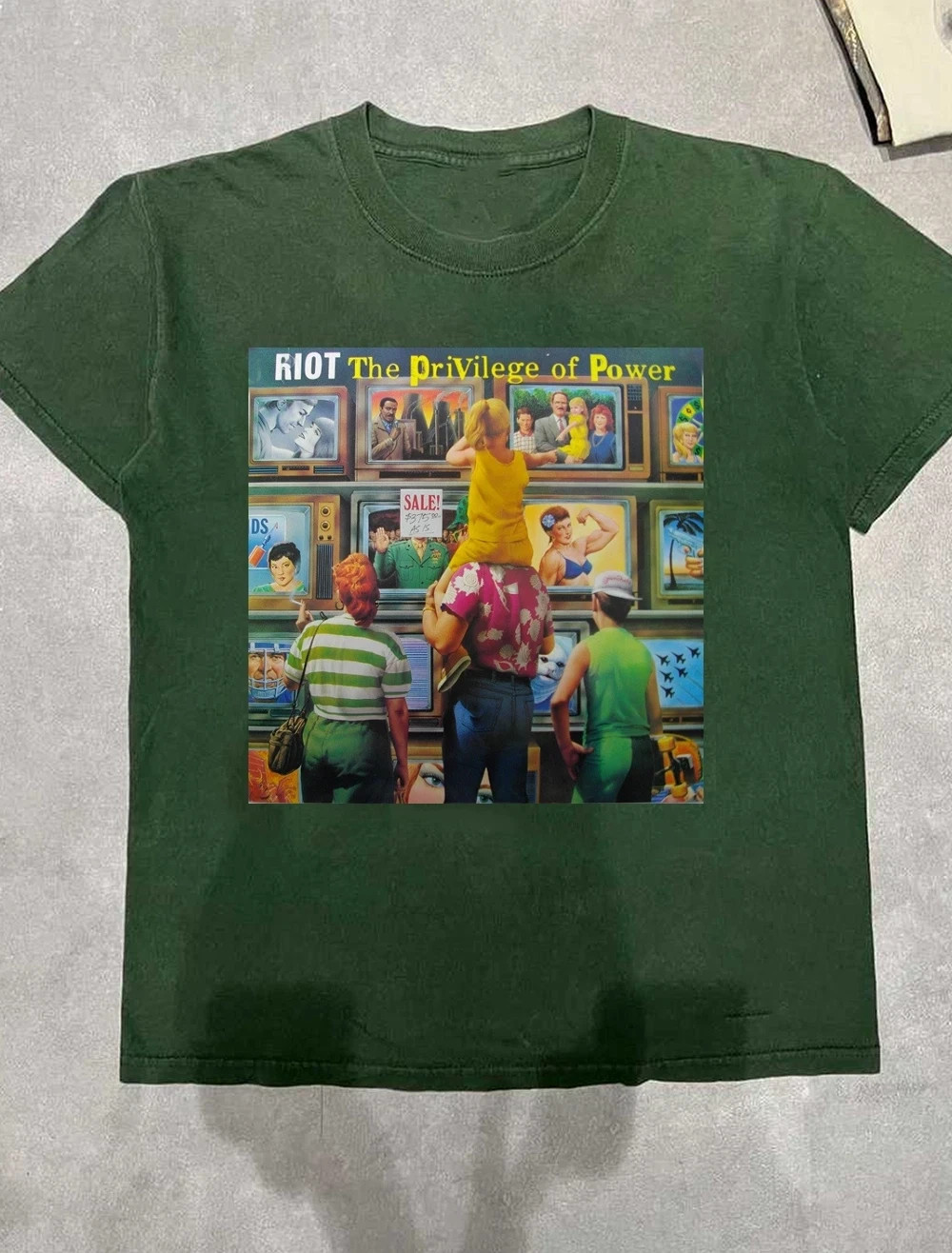 Riot V The Privilege Of Power Album Tour T-shirt Gift For Fan S-5XL CS612