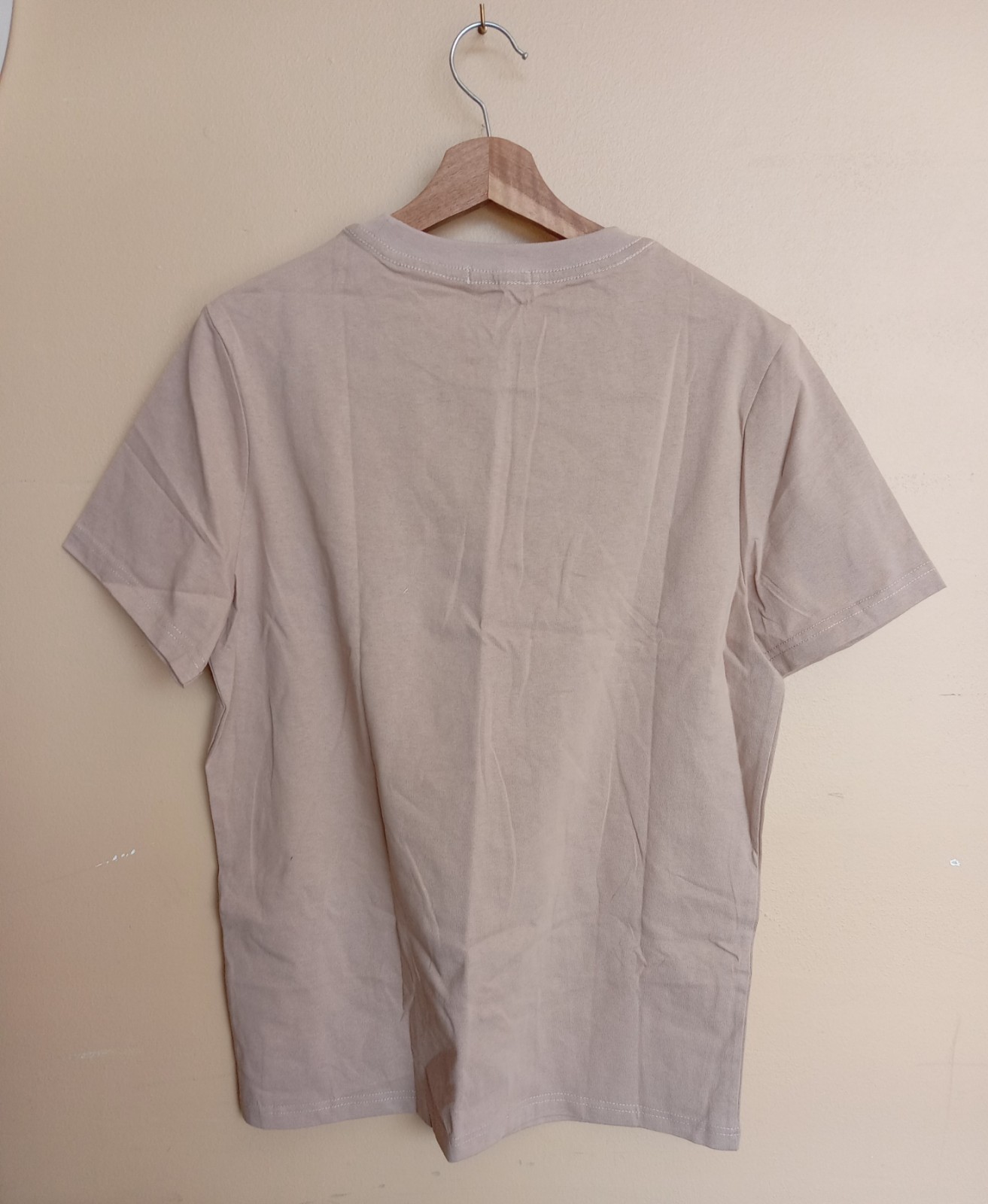 COOFANDY Men&rsquo;s Size S Small Khaki Short Sleeved Tee