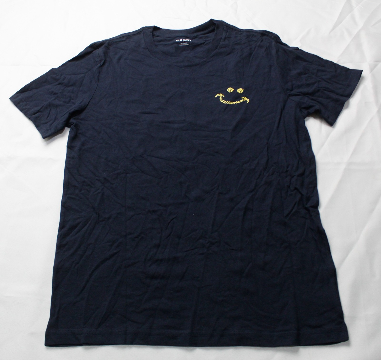 Old Navy Men&rsquo;s Short Sleeve Graphic Relaxed Fit T-Shirt AP2 In The Navy Small