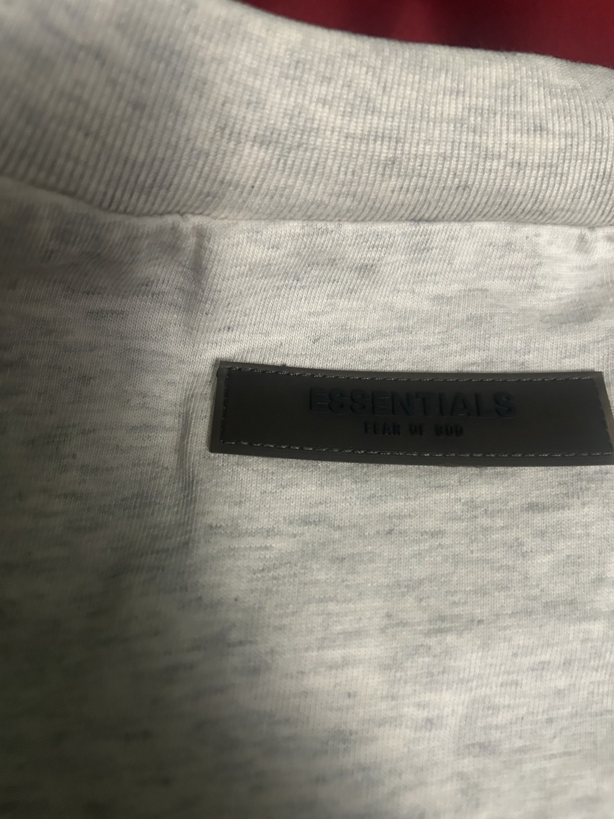 Essentials Fear of God Men&rsquo;s “Light Oatmeal” T-Shirt Cotton Blend Size Small