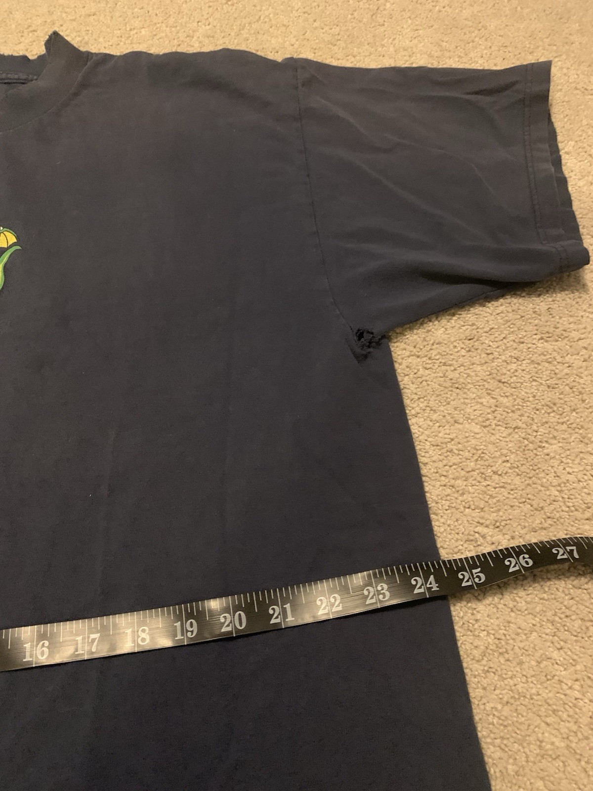 VTG To The Edge Prime Cut Dragon Skate Knight Doubled Sided Graphic Shirt 2XL