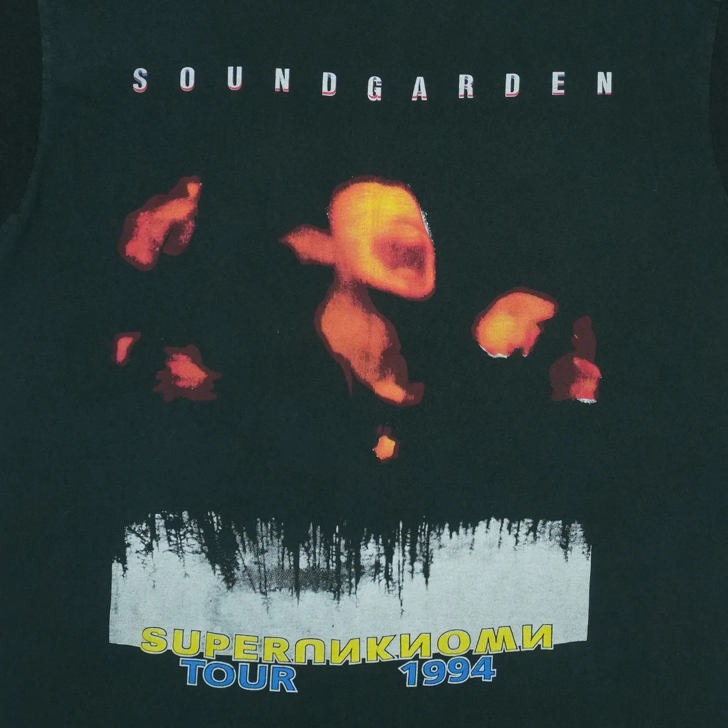 1994 Soundgarden Superunknown Tour Vintage T-Shirt Reprint