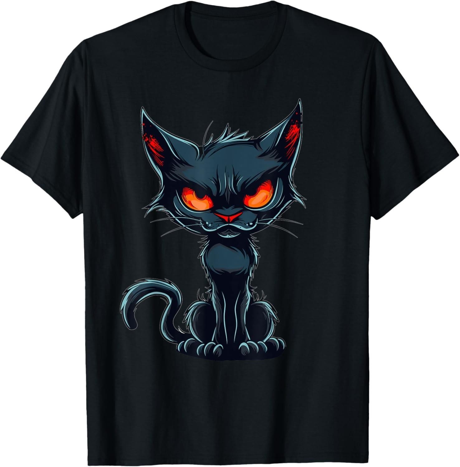 Evil Cat Unisex T-Shirt
