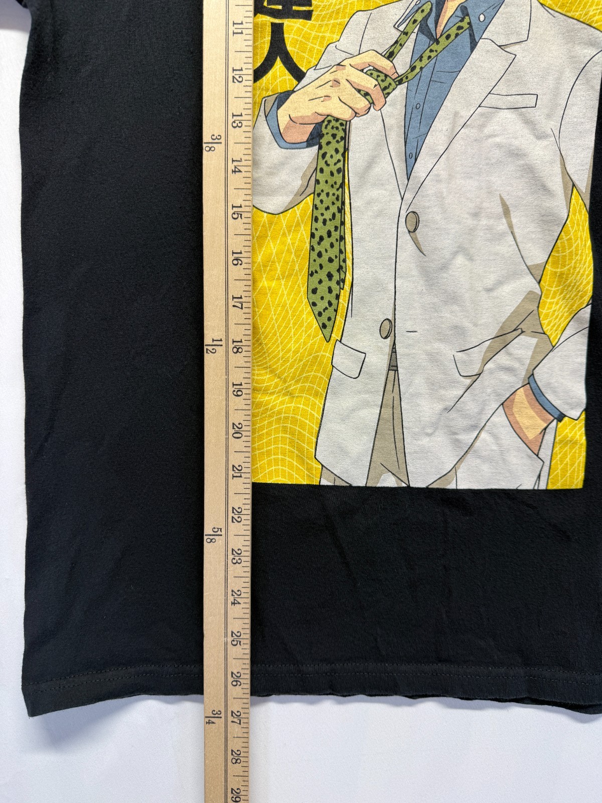 Crunchyroll T Shirt Mens Medium Black Graphic Print Cotton Jujutsu Kaisen Logo