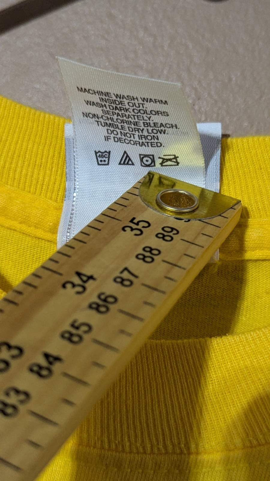 Vintage 2007 Harley Davidson T Shirt L Work Sucks Yellow Black Diamond Marion IL