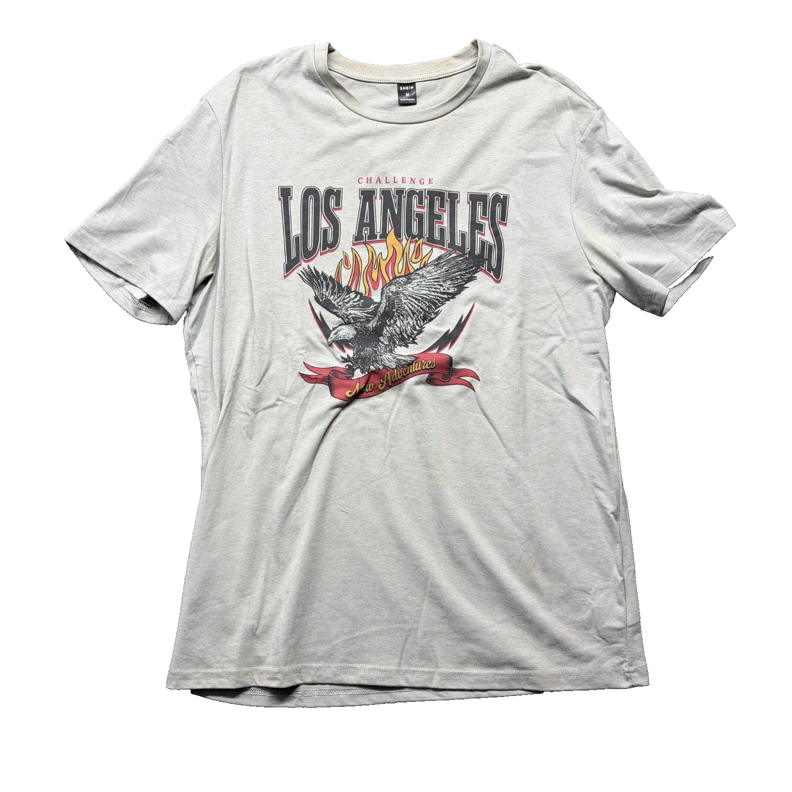 Shein Log Angles Shirt Logo Eagle Size M Mens Used