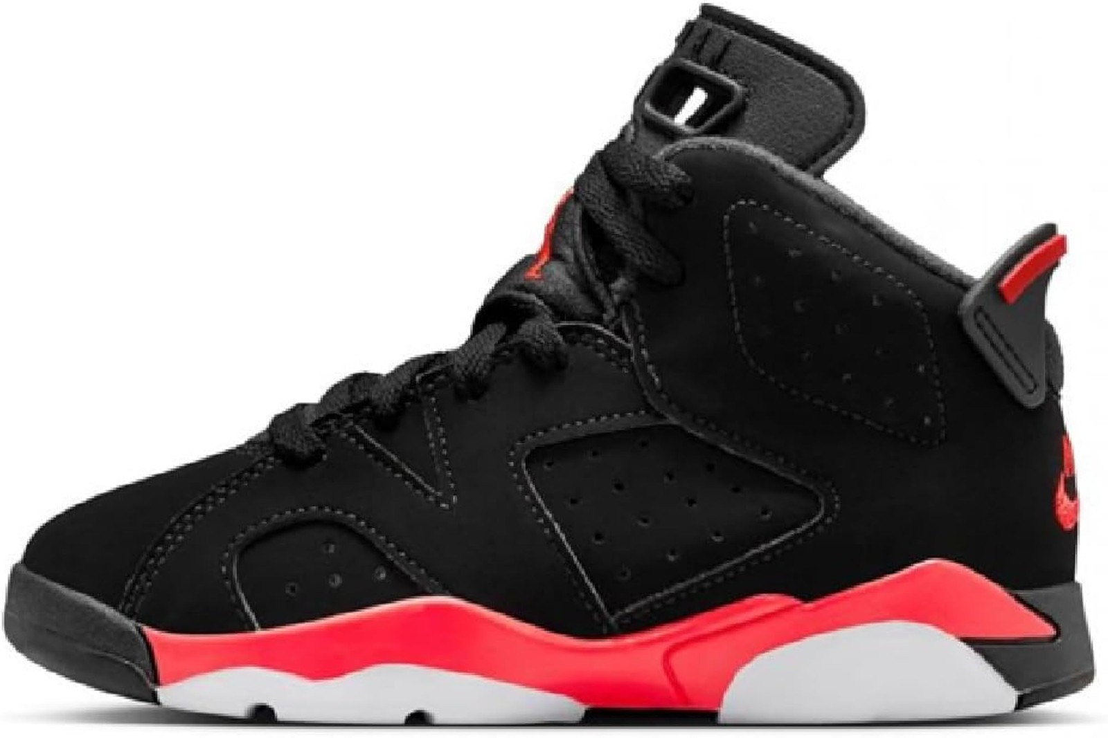 Jordan Air 6 Retro &lsquo;Infrared Salesman&rsquo; Pre-School (Black) – Black – 12C