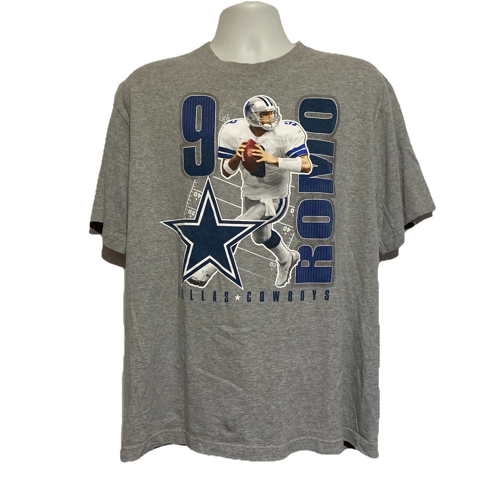 Dallas Cowboys Tony Romo #9 Men&rsquo;s Large T-Shirt NFL Football