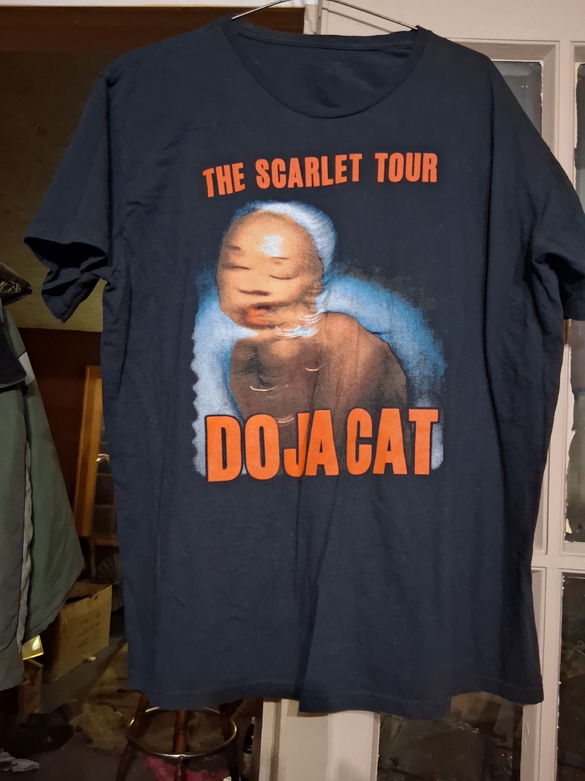 Doja Cat Shirt Mens 2XL Black The Scarlet Tour 2023 Concert Tee Ice Spice Doeche