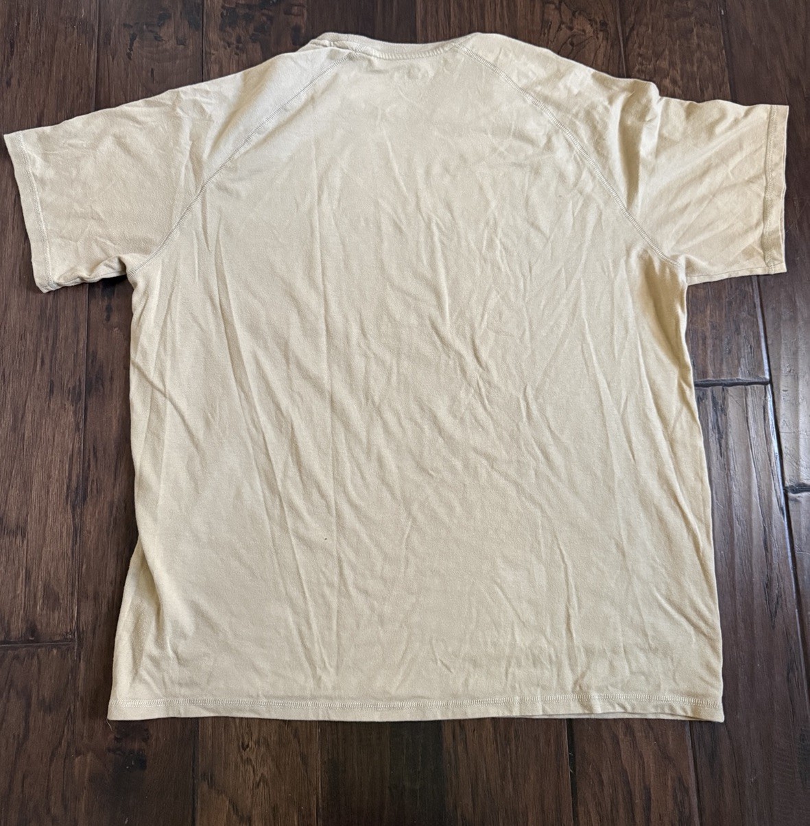 Dickies Men&rsquo;s Temp iQ Performance Cooling Pocket T Shirt Sand Brown 2XL