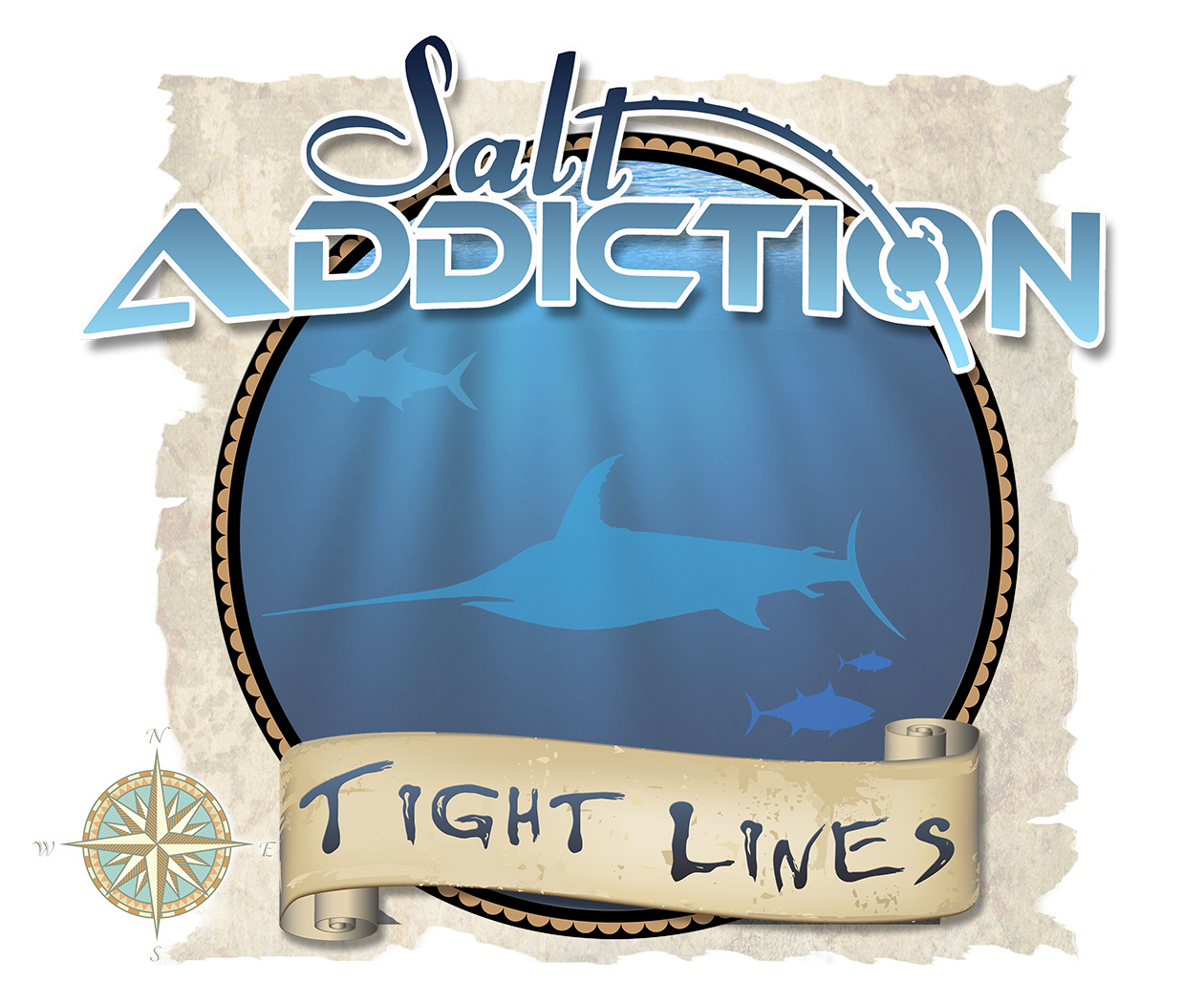 Salt Addiction Fishing t shirt,Saltwater shirt,Ocean,beach,life,Marlin,tuna