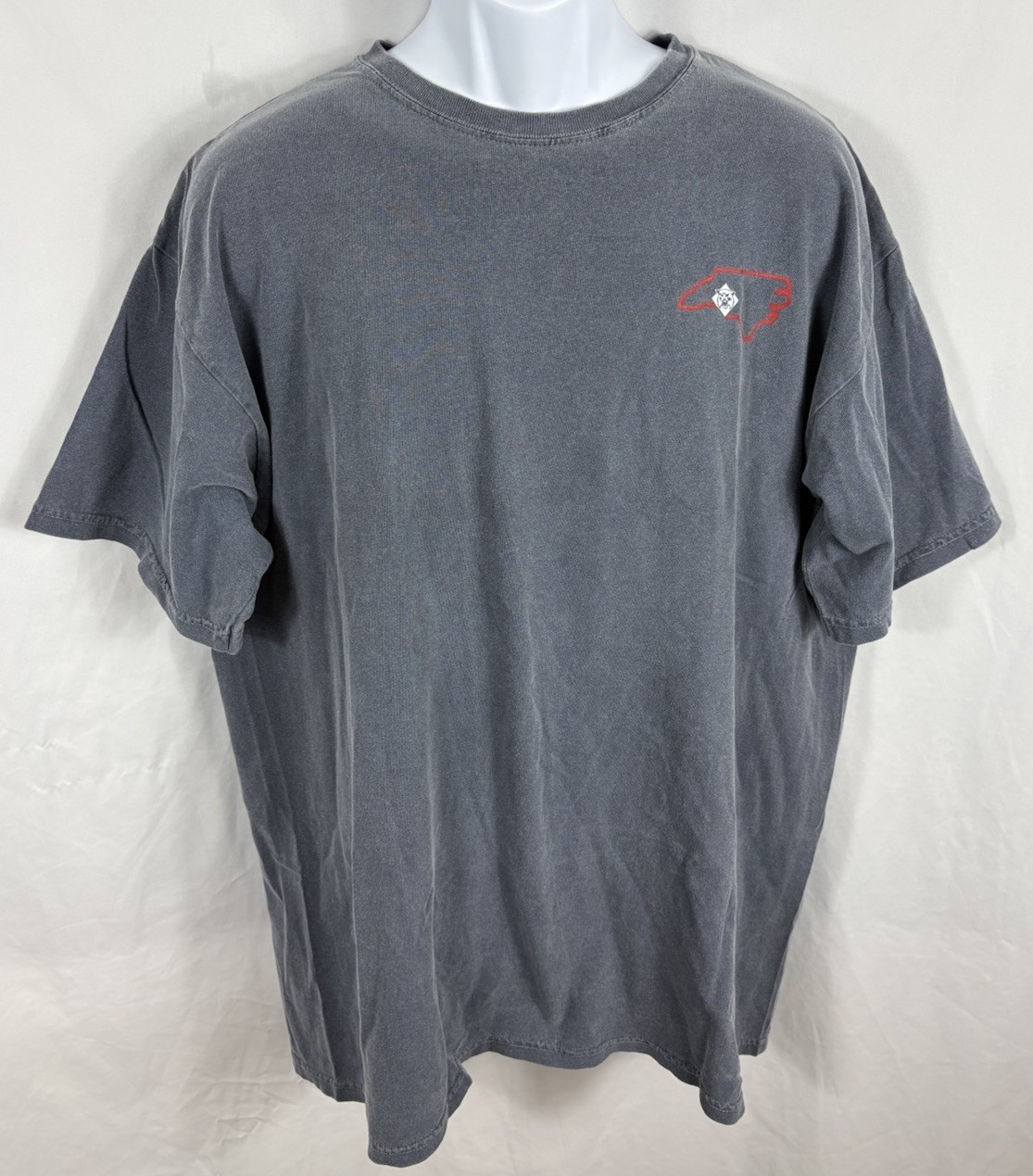 Vintage Y2K Davidson Wildcats Gray Faded Double-Sided T-Shirt Men’s Size XL