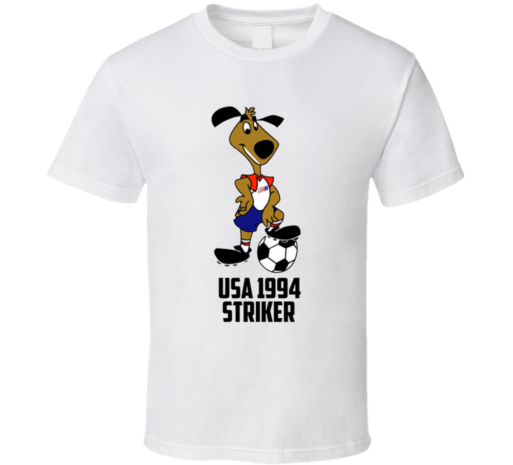 Striker 1994 Usa World Cup Soccer Mascot Fan T Shirt