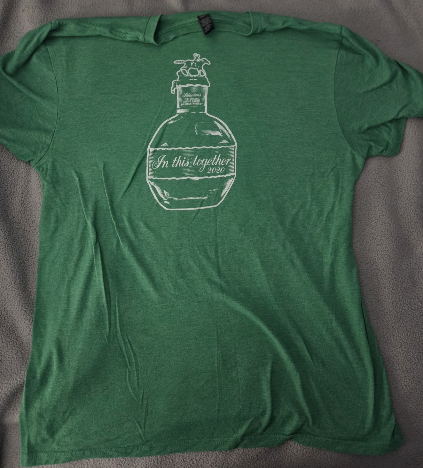 (2) Blantons Whiskey T-shirts Size Large & XL Without Tags