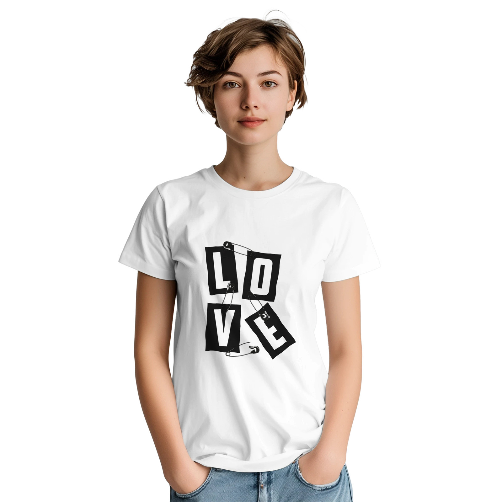 LOVE Black Logo T-Shirt