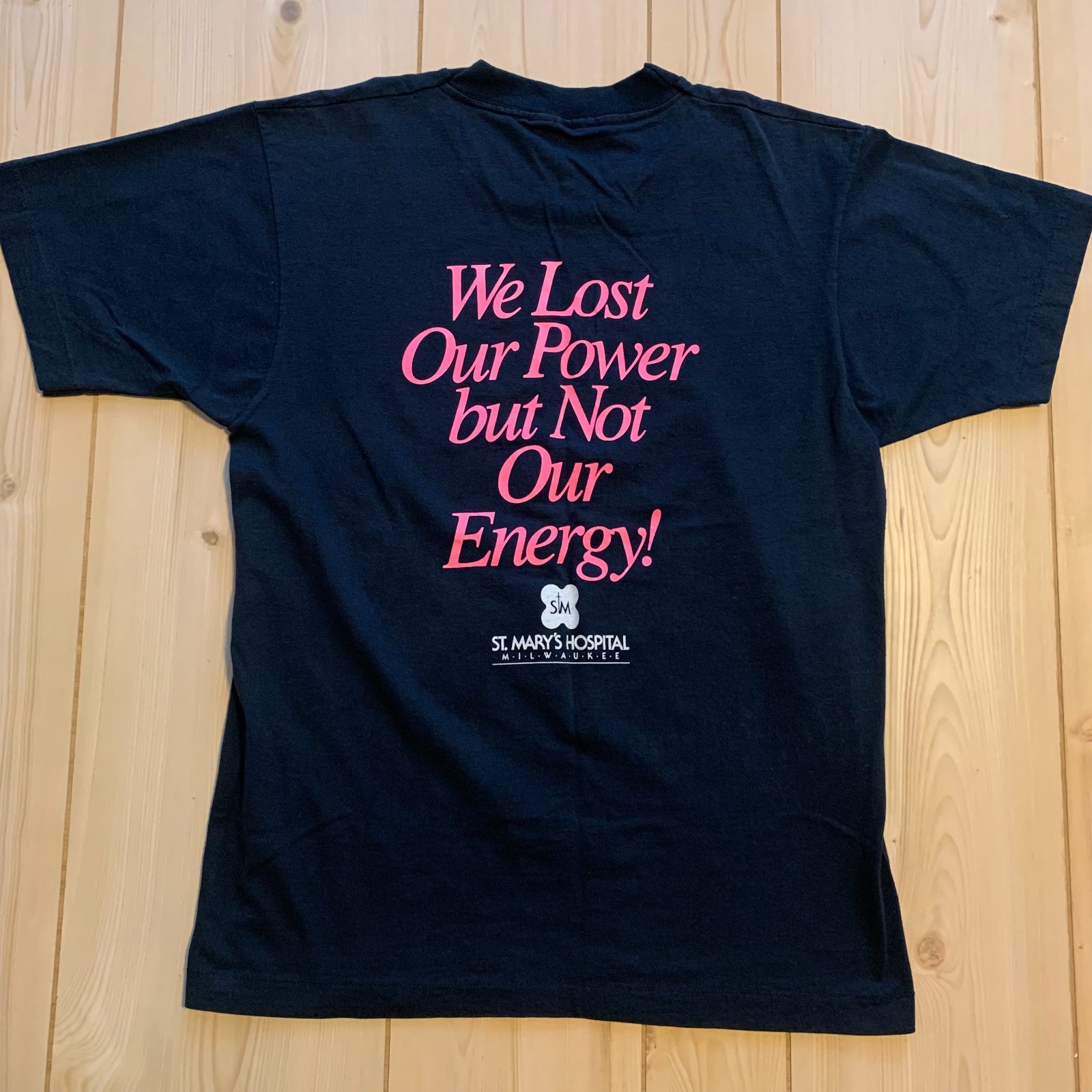 Vintage St. Mary&rsquo;s Hospital Milwaukee Electric Co. 1990 Single Stitch T-Shirt L