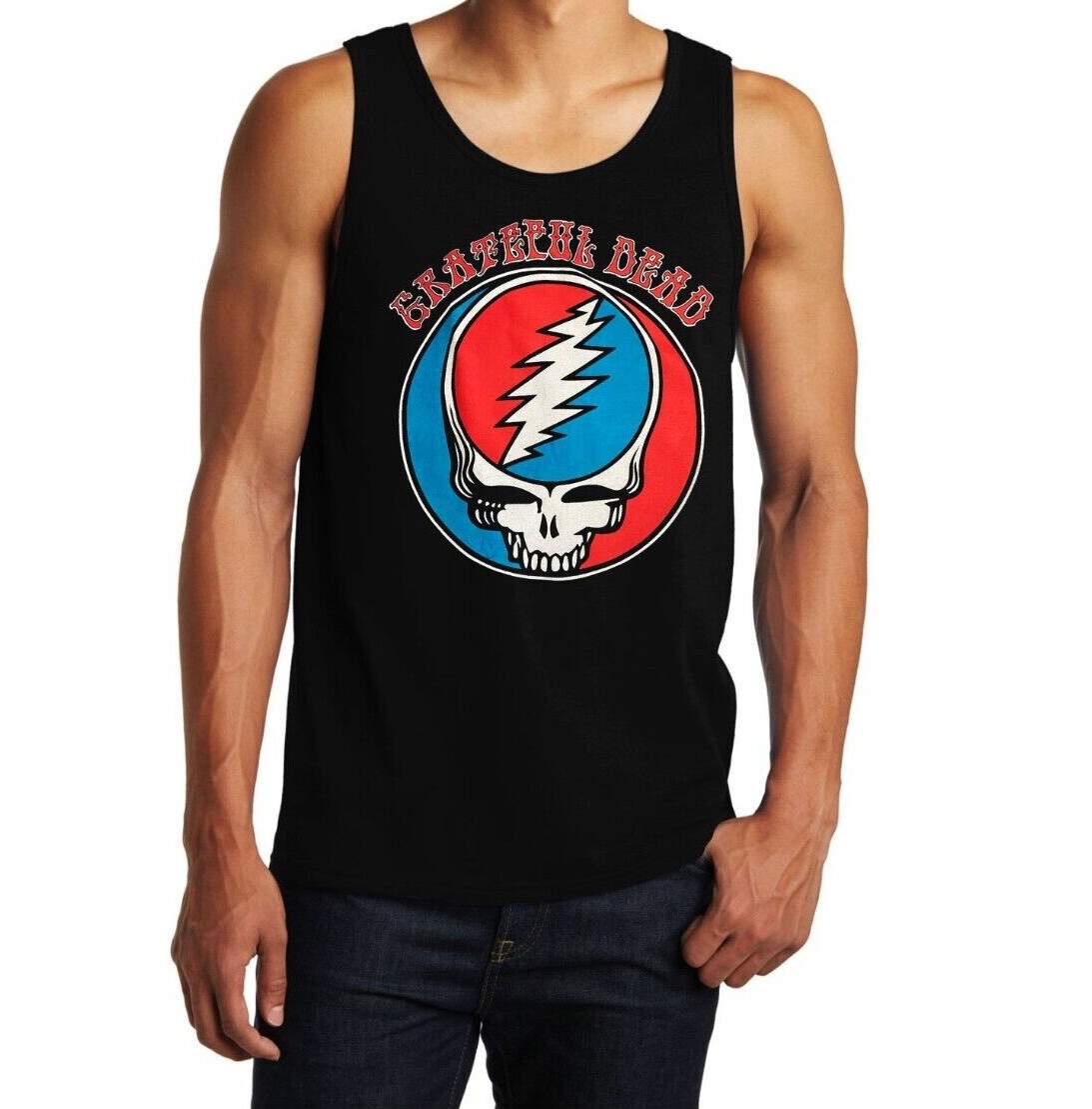 Grateful Dead Rock Band Men&rsquo;s Tank Tops (Multiple Variations)