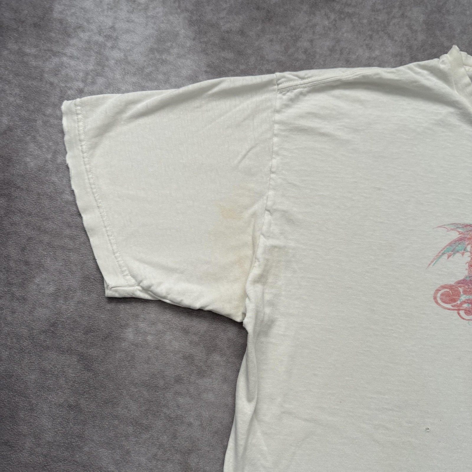 Vintage Nike 6.0 Shirt Mens XL White Dragon Crest Graphic Skate Surf Tee Y2K