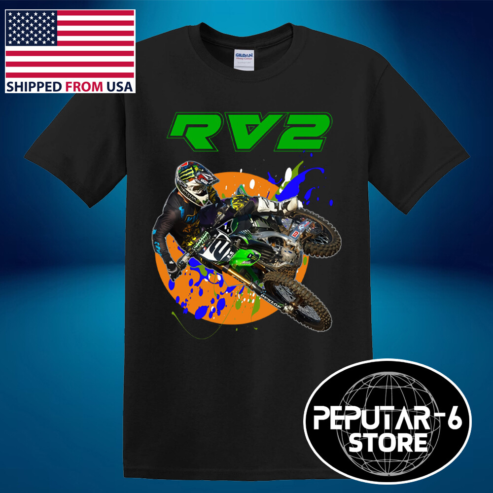 Ryan Villopoto Motocross Legend Men&rsquo;s Black T-Shirt Size S-5xlXL
