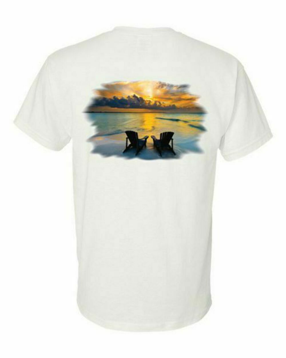 Adult DryBlend® T-Shirt – ( WISH YOU WERE HERE – COLOR CHANGING SOLAR / BEACH /