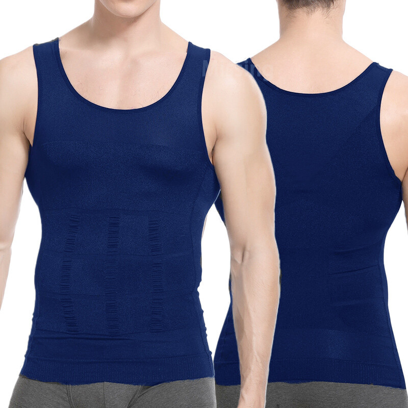 Fajas Para Hombres Faja Reductora De Hombre Men Body Shaper Abdomen Control Tee