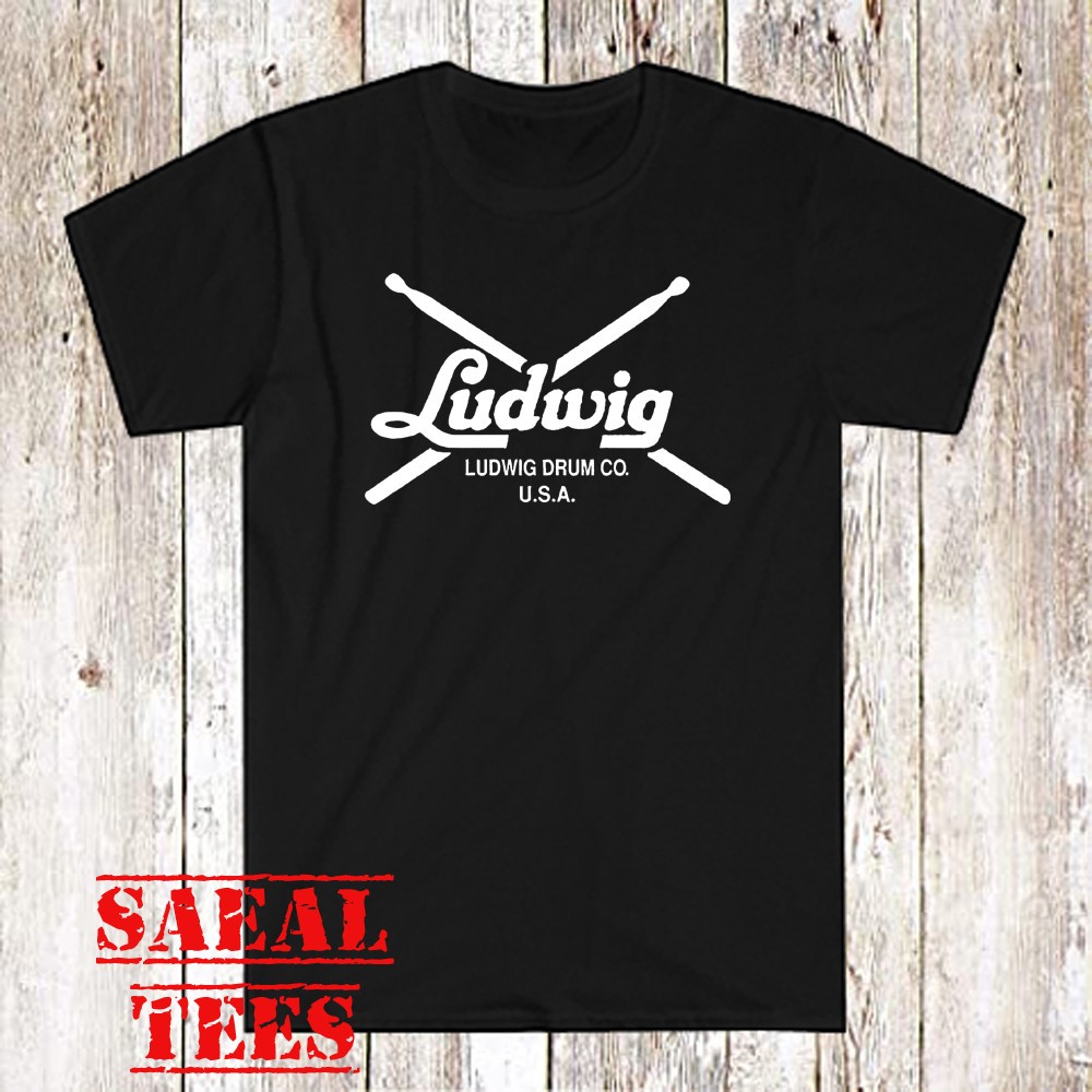Ludwig Drums Cymbals New Men&rsquo;s Black Size S-5XL