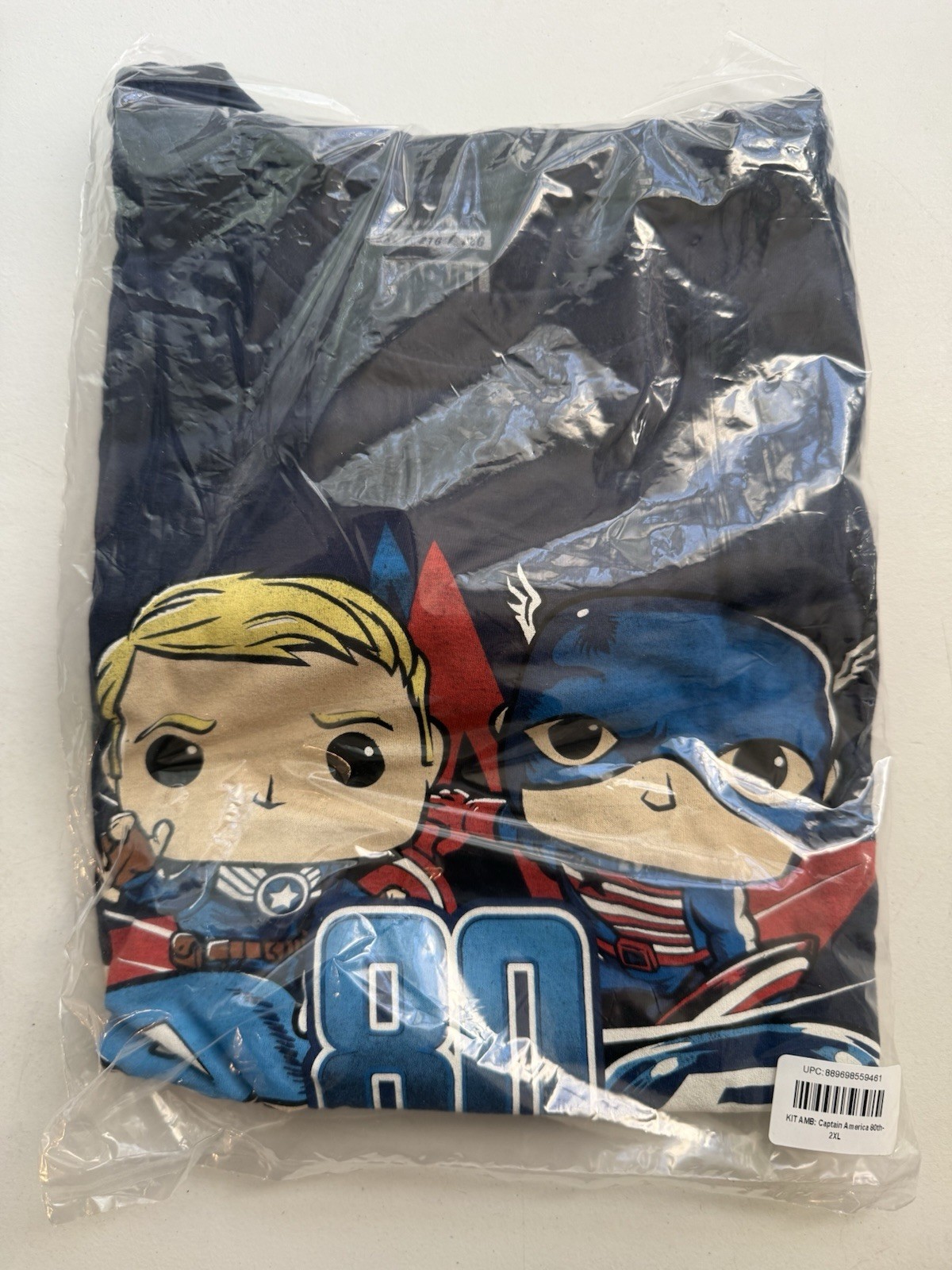 Marvel Collector Corps 2XL Shirts Captain America & Black Panther Funko Sealed!