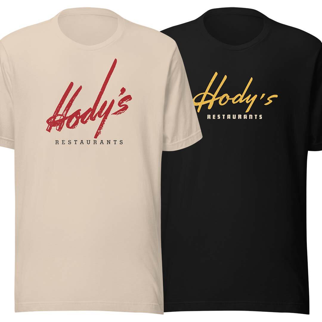 Hody&rsquo;s Restaurants Los Angeles Unisex Retro T-shirt – Bygone Brand Tee