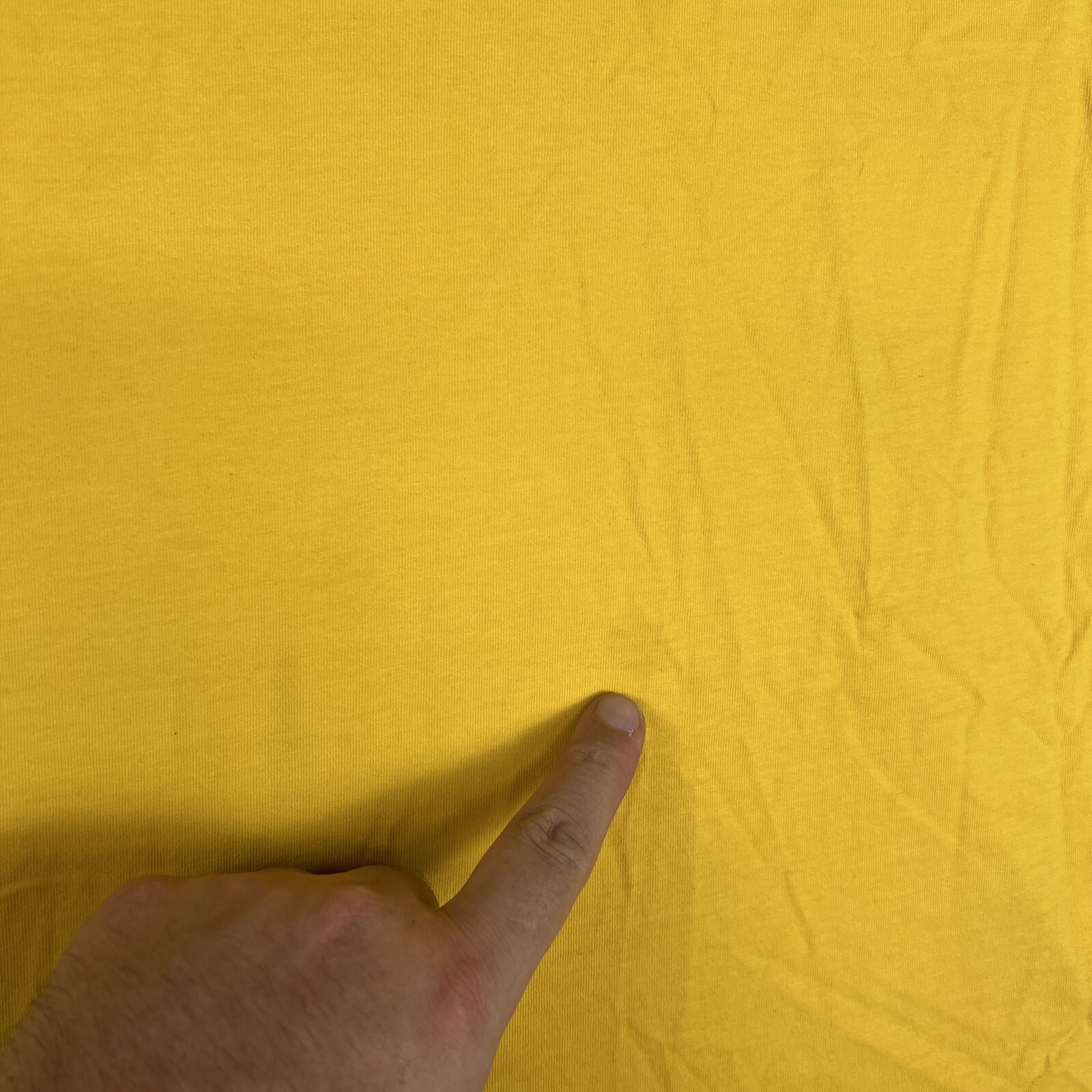 Honoré Wicker Park Men&rsquo;s 2XL Not a French Brand Designer T Shirt Yellow