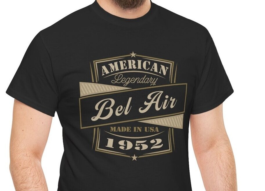 1952 Chevrolet Bel Air Gift T Shirt | Legendary Bel Air | Classic Car TShirt