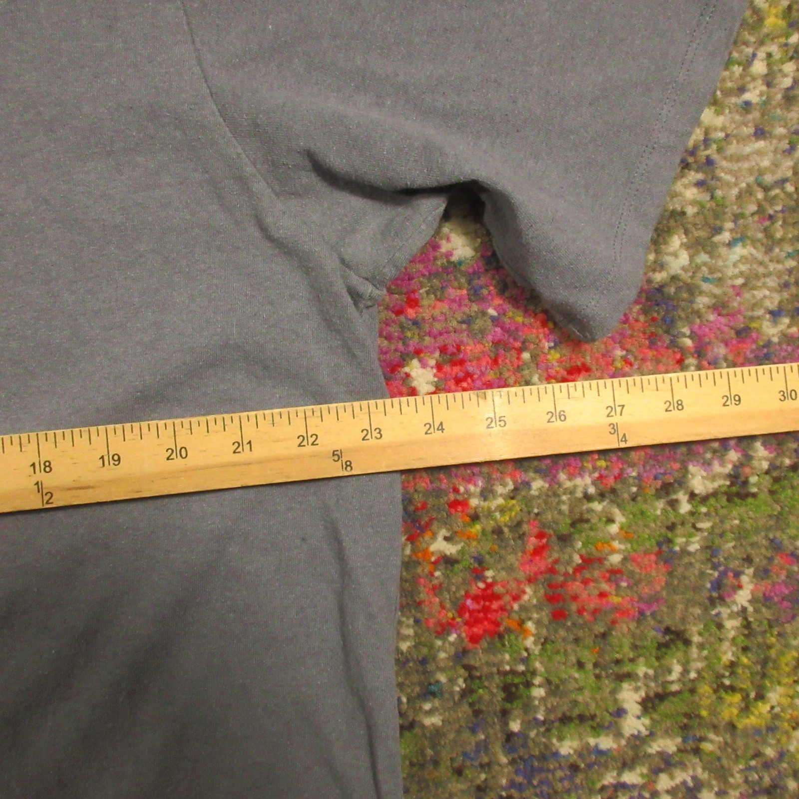 Patagonia Short Sleeve Pocket T Shirt Mens Gray Responsibility Stains*