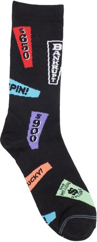 Perri&rsquo;s – Wheel of Fortune – Knit In – Crew Socks [New ] Socks