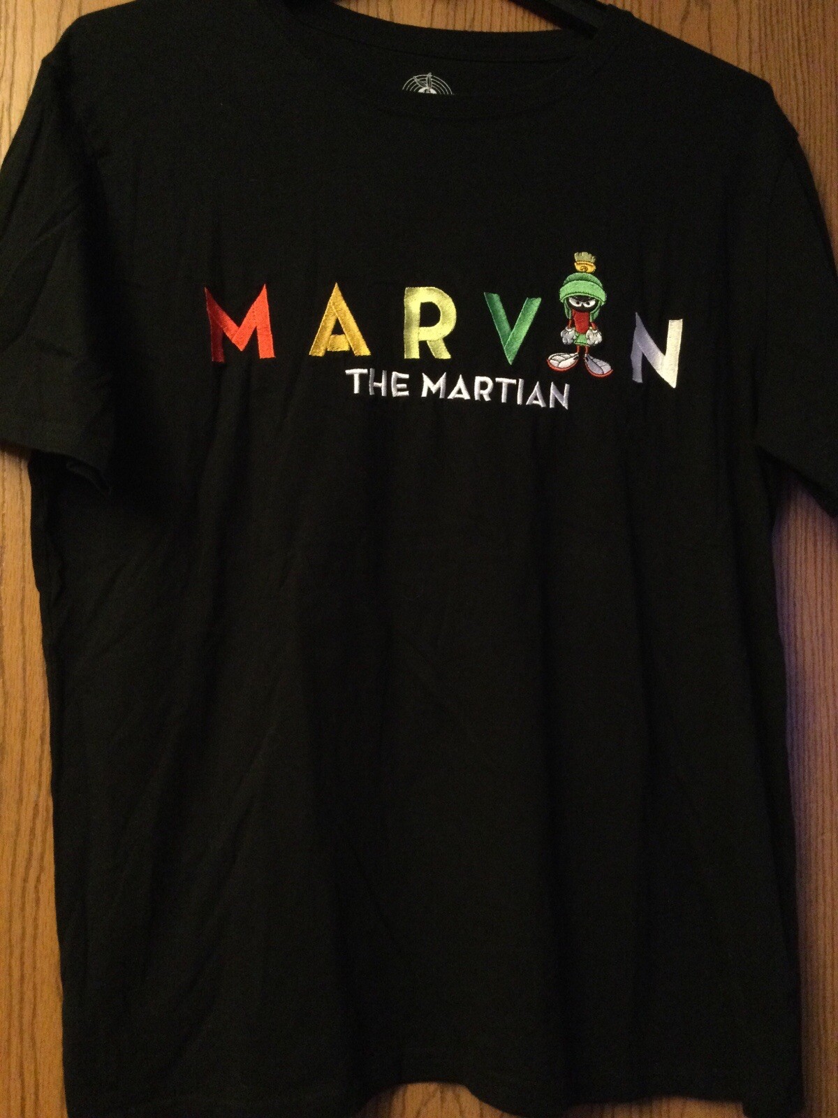 SALE Marvin The Martian – Looney Tunes/Warner Bros. – Black Shirt – XL