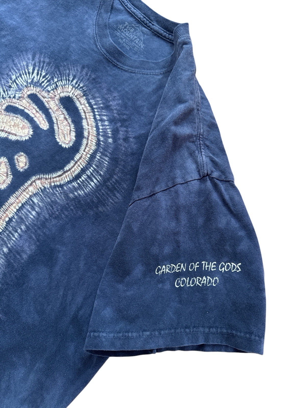 The Mountain Tie Dye Shirt “Garden Of The Gods Colorado” Men’s Size Large