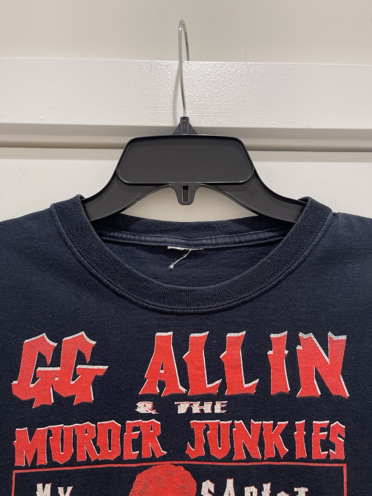 Vintage GG Allin Shirt Y2K Murder Junkies Band Pogo The Clown John Wayne Gacy