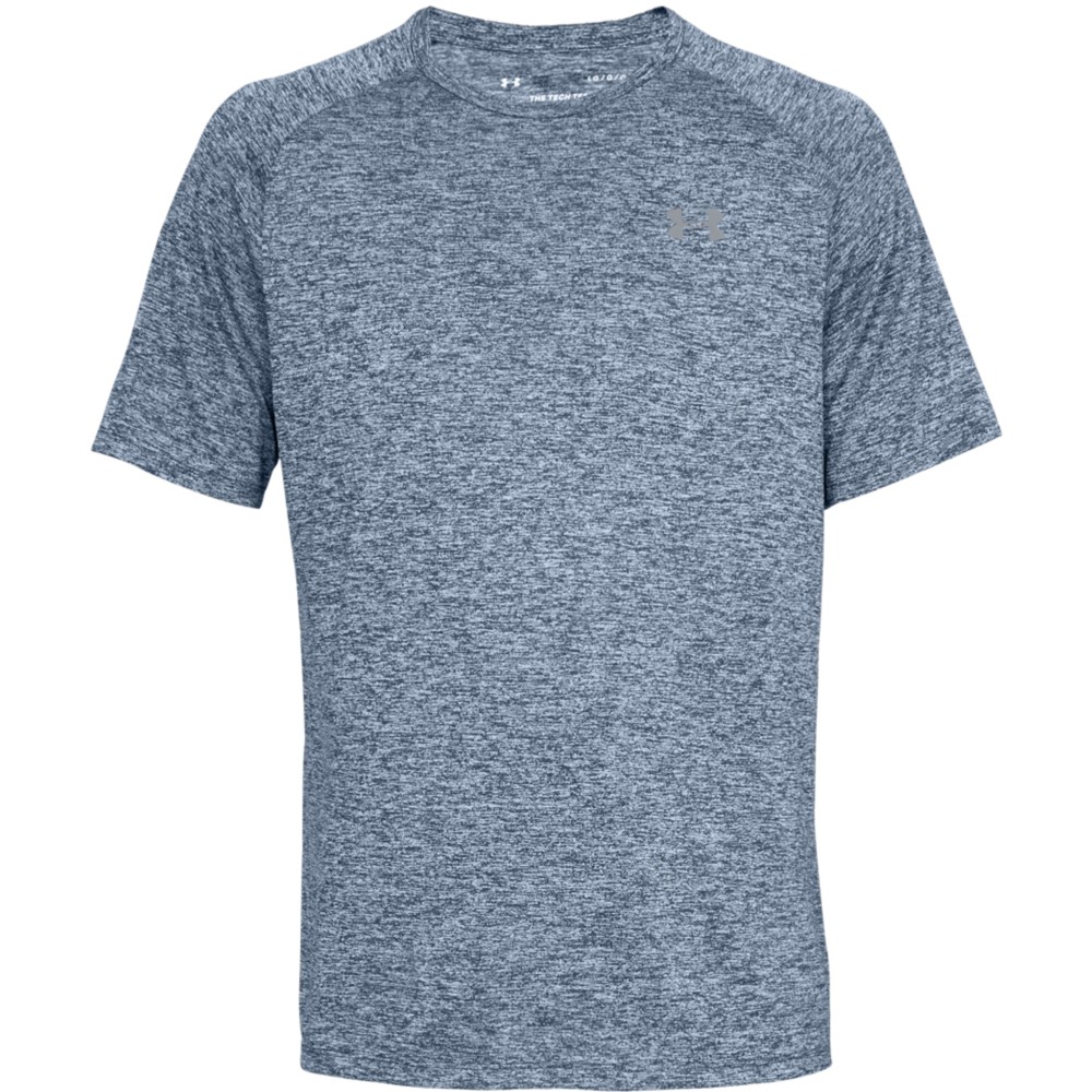 Under Armour 1326413 Men&rsquo;s UA Tech 2.0 Training T-Shirt, Academy/Steel, Medium