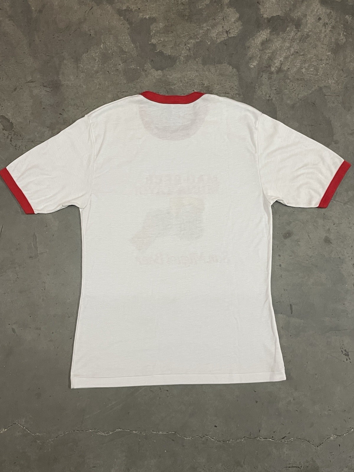 Vintage Mag Beer Muna Tayo San Miguel Beer Tagalog Philippines Ringer Tee Large