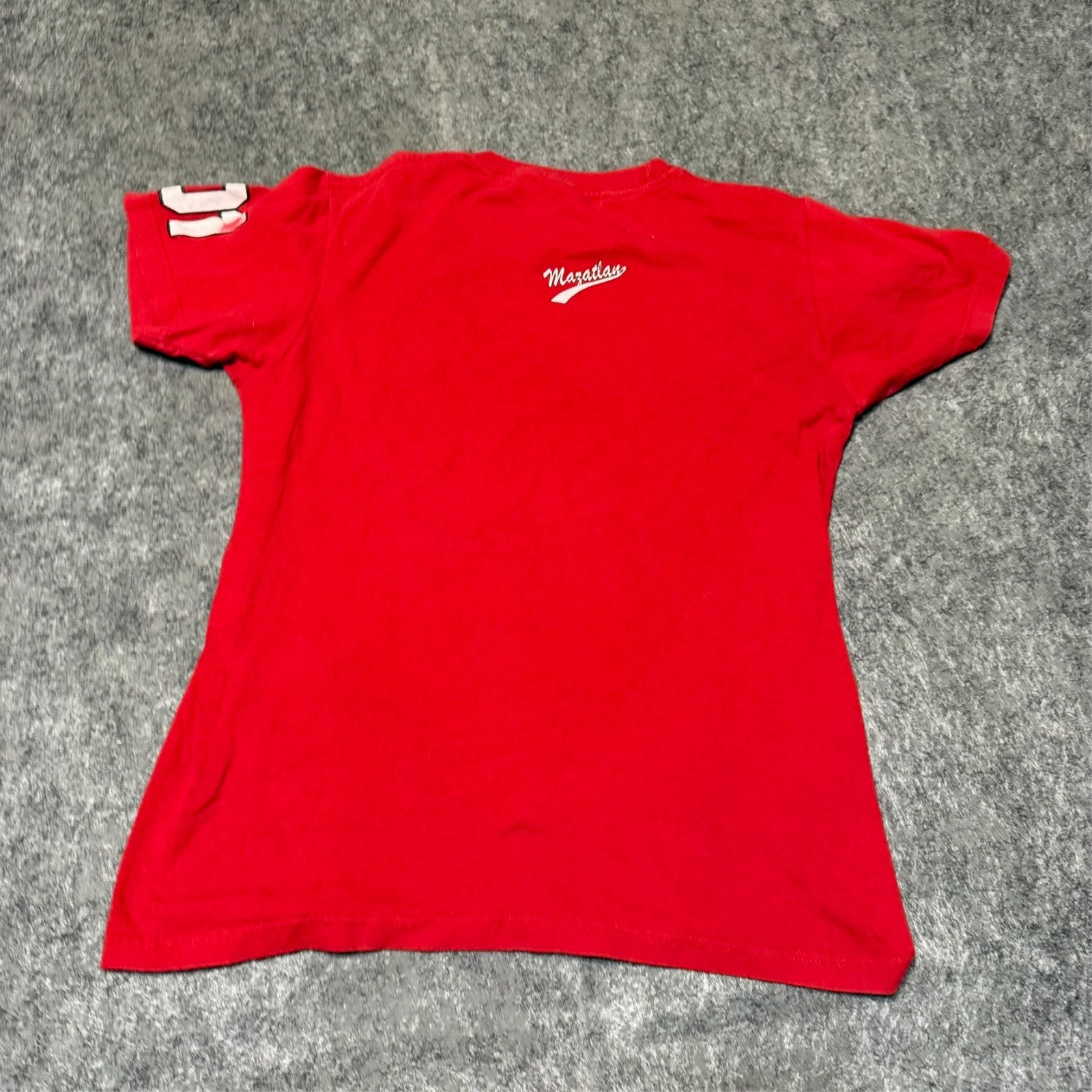 Vintage Olympus Vip Mens T-Shirt Size M Red 01 Venados De Mazatlán Baseball Team