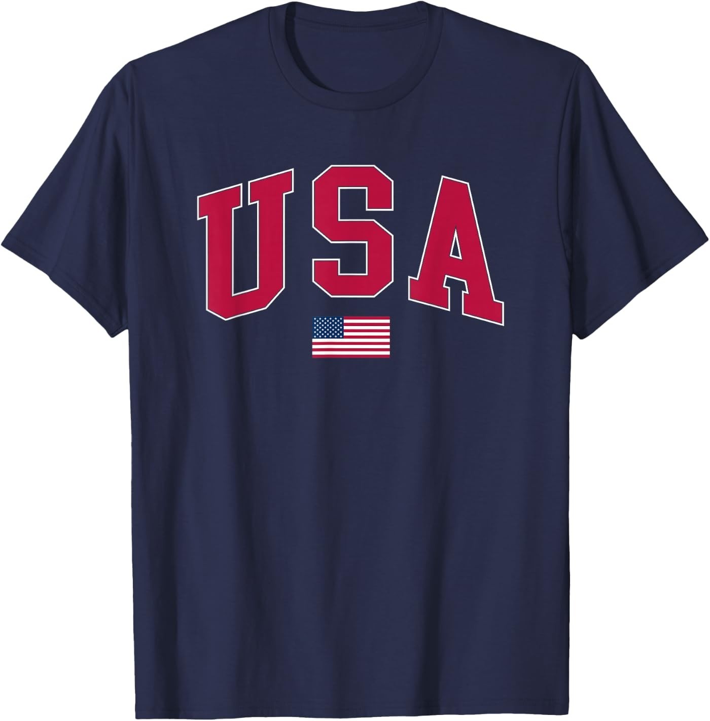 American Flag USA United States of America US 4th of July T-Shirt