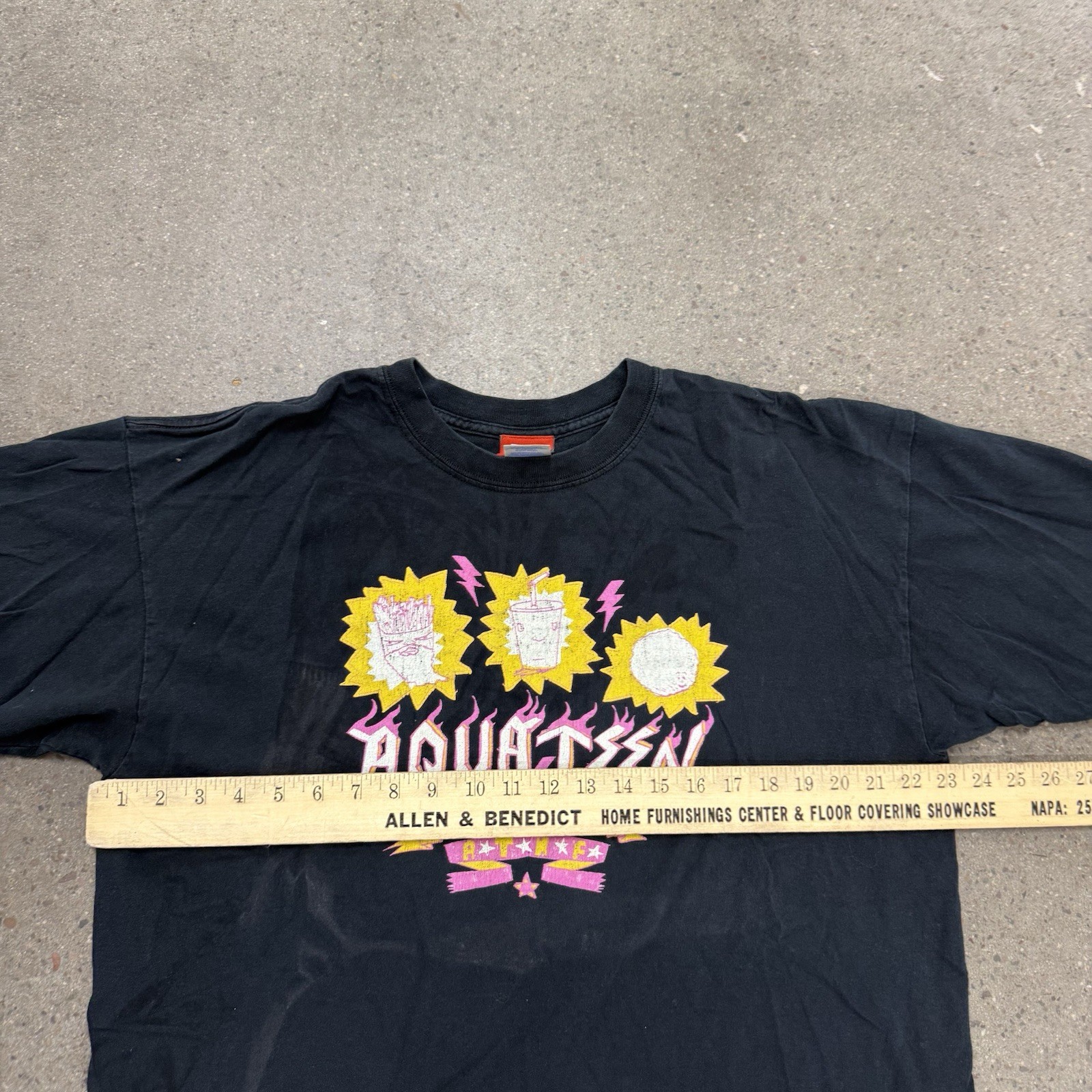 Aqua Teen Hunger Force Adult Swim Cartoon Network Vintage Y2K TV Shirt XL