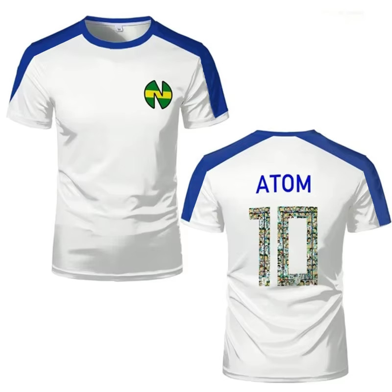 Captain TsubasaSports T-shirts For Men Anime Jersey Cosplay Custom Tops