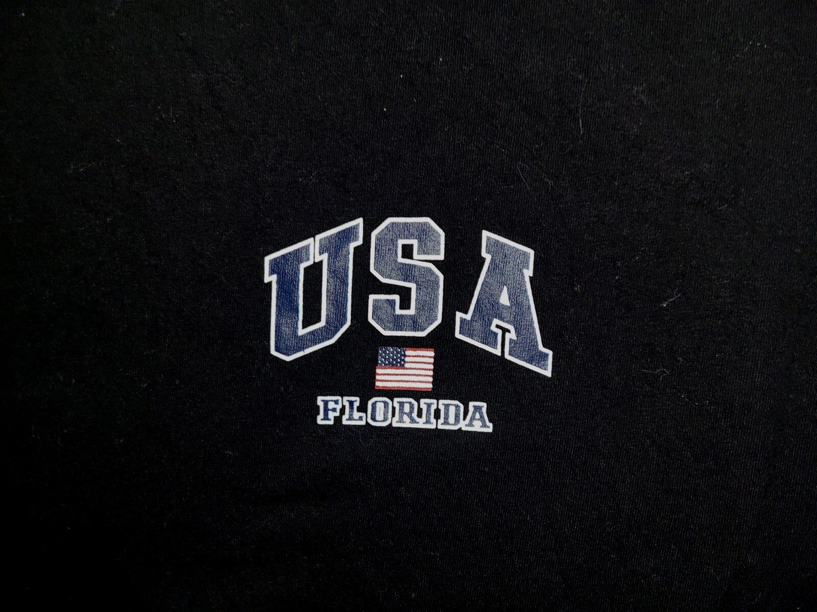 Suna Cotton USA Florida Muscle Tank Black Size L