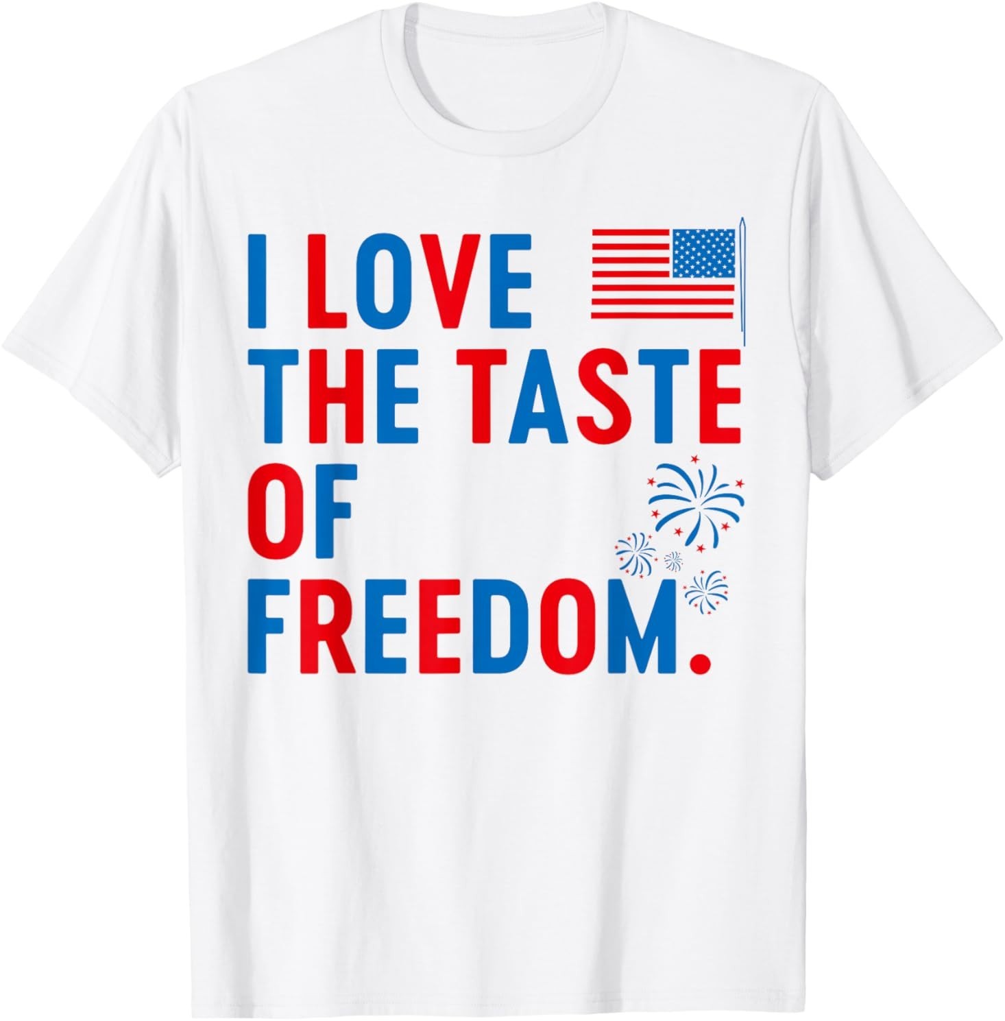 I Love The Taste of Freedom Shirt, Freedom Couple Matching Gifts T-Shirt