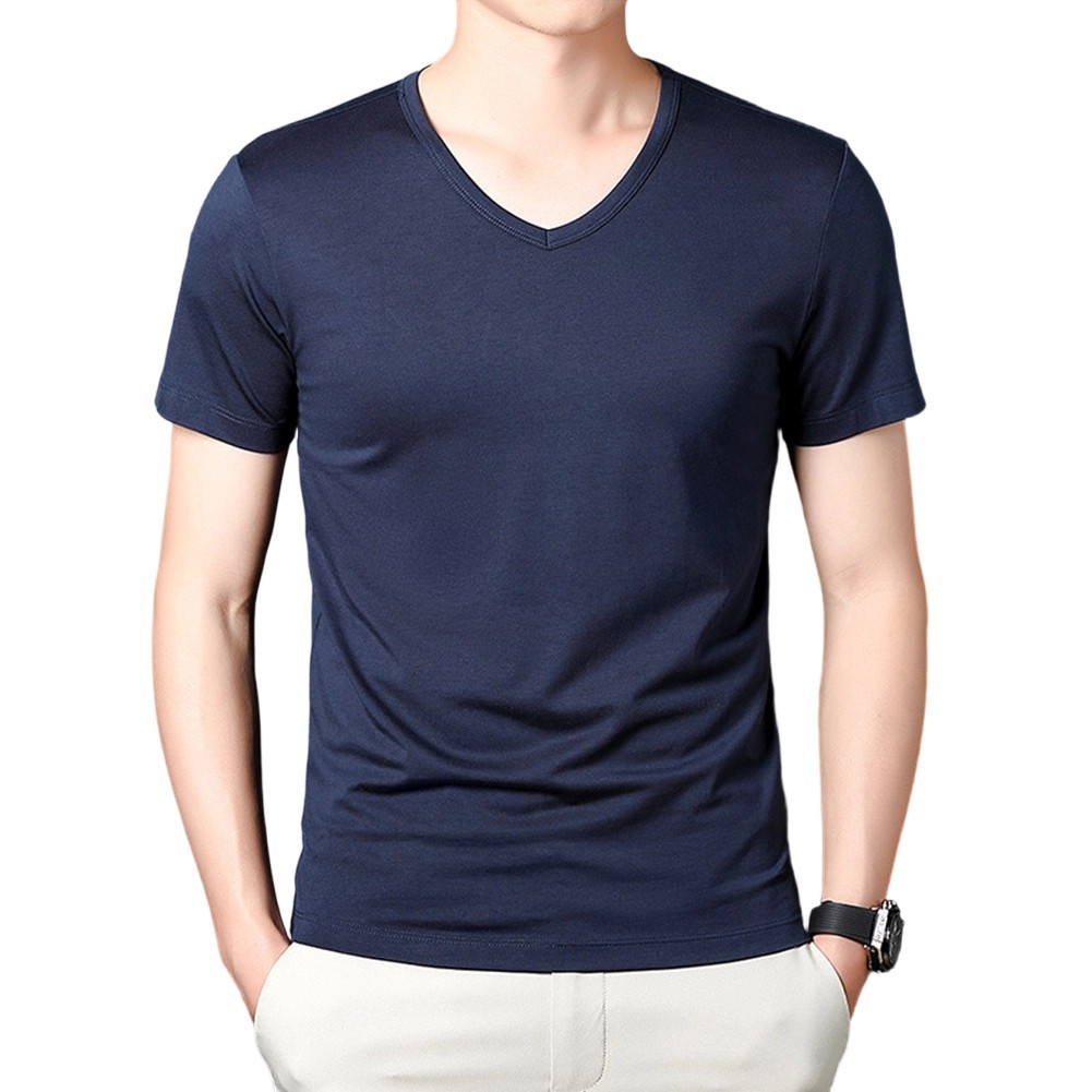 Black White Dark Gray Light Gray Wine Red Dark Blue Brown Green Men&rsquo;s T Shirt