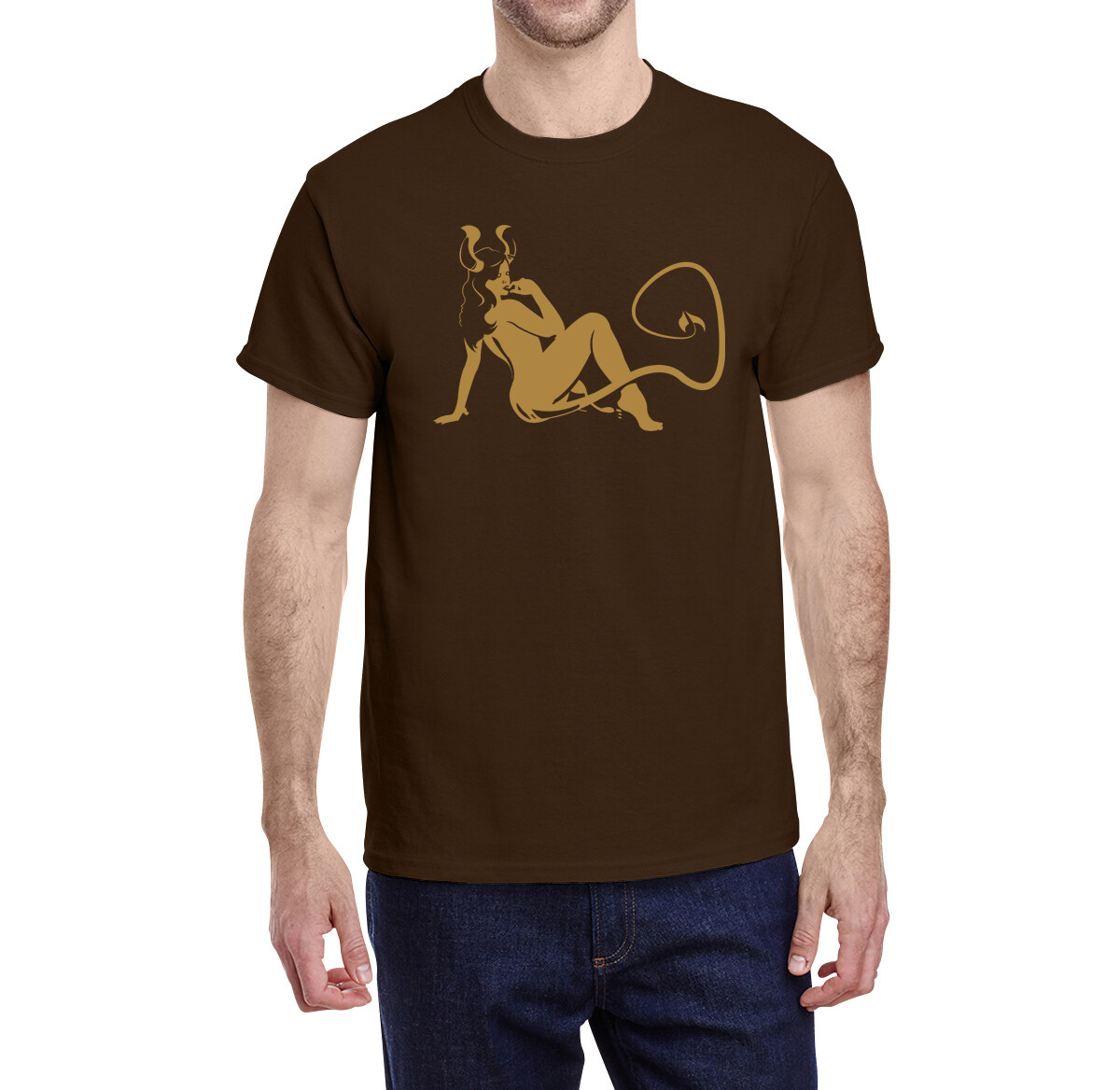 DEVIL GIRL Unisex T-Shirt Multi Colors S-XL FREE S&H! Kyle Millar art Pin-Up