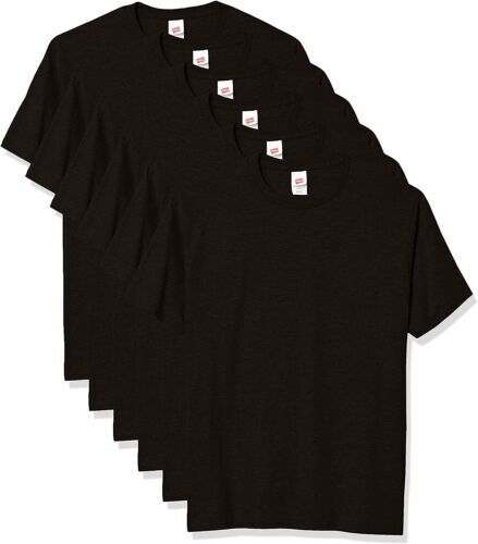 Hanes Men&rsquo;s Essentials Short Sleeve T-shirt Value Pack (6-pack) All Colors/Sizes