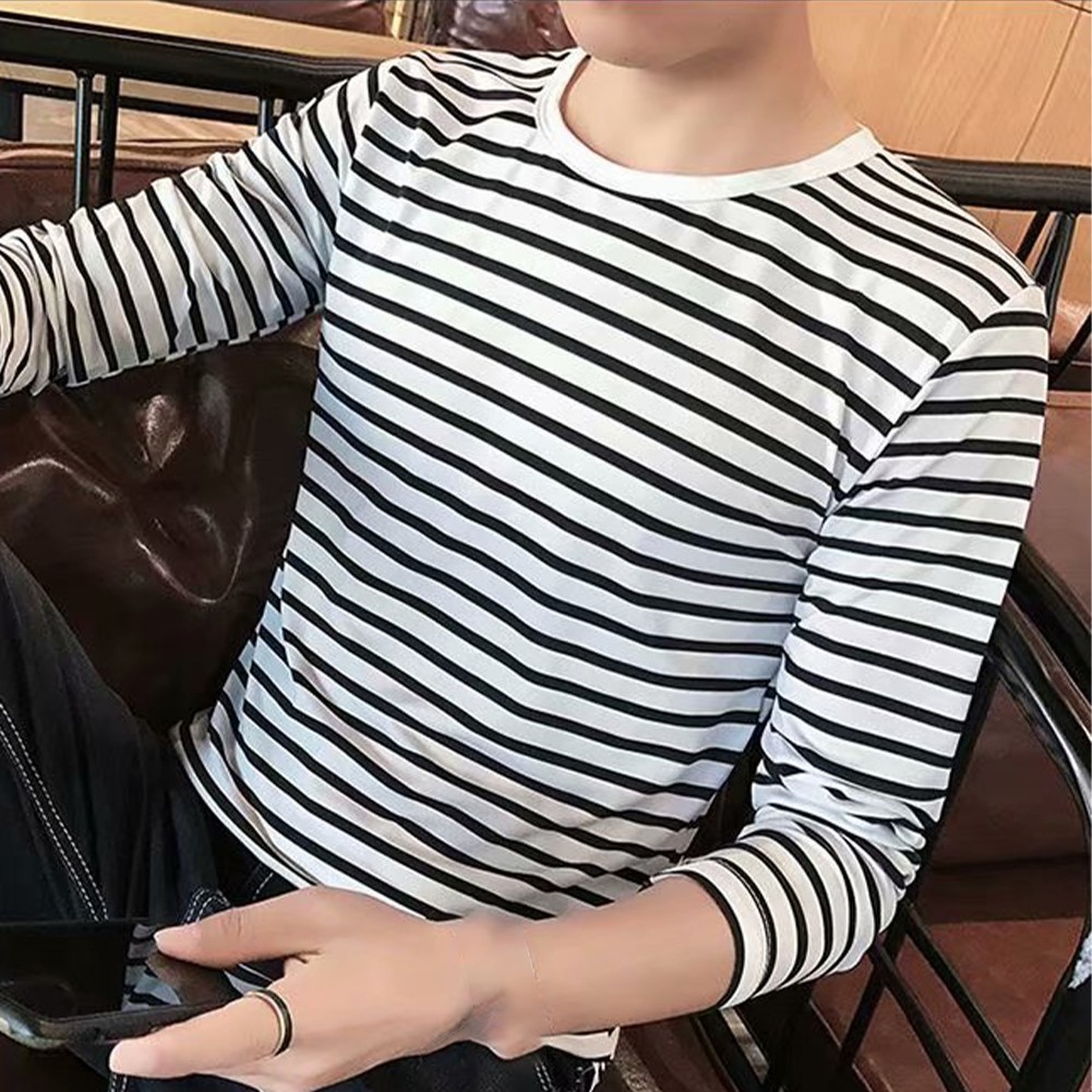 Men Tops Tees 1 Pcs Casual Durable Round Neck Shirts Spring And Autumn
