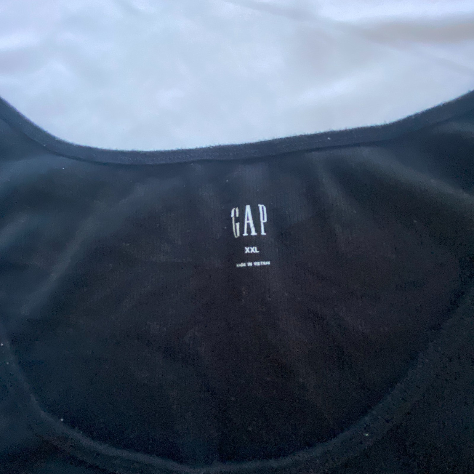 Gap Women XXL Black Sleeveless Scoop Neck Tank Top Plus Size