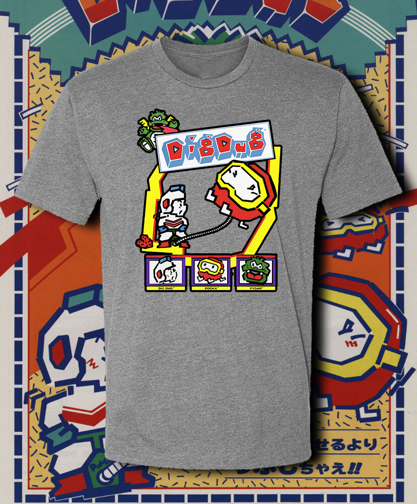 Dig Dug Retro Arcade Game Retro Video Game T Shirt Fast Ship!