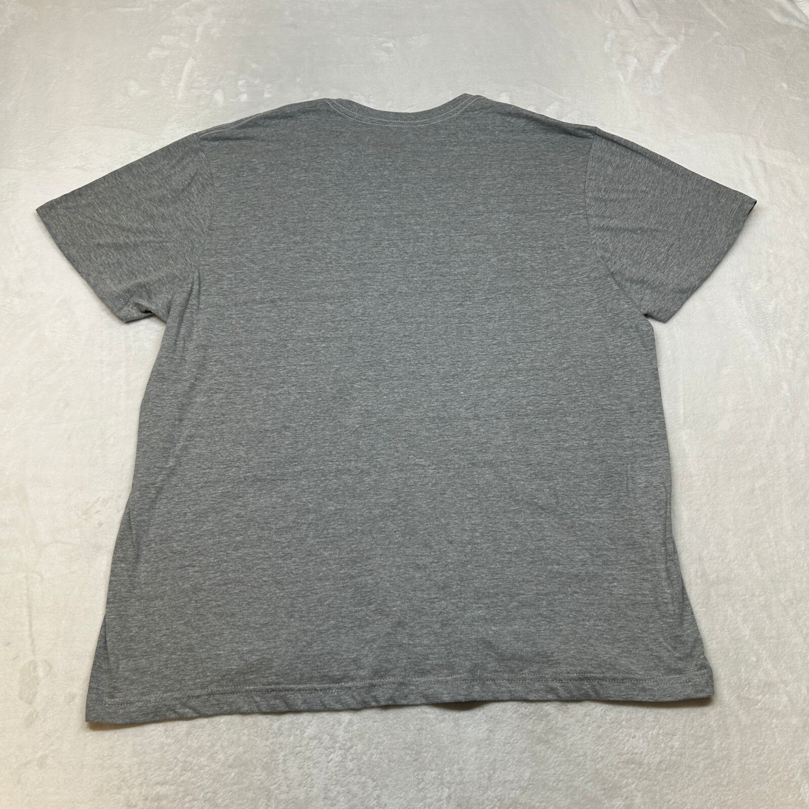 Alfani Crew Neck T-Shirt Mens 2XL Short Sleeve Heather Gray Soft Casual NEW